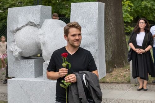 Otwarcie wystawy kończącej 9 Strzegomskie Biennale Rzeźby w Granicie