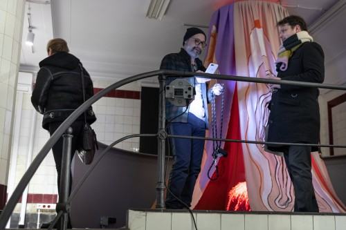 Wernisaż wystawy Grupy Łono pt. Namaszczę się popiołem i zatańczę nad stołem