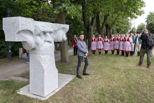 Otwarcie wystawy kończącej 9 Strzegomskie Biennale Rzeźby w Granicie