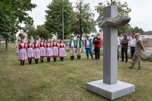 Otwarcie wystawy kończącej 9 Strzegomskie Biennale Rzeźby w Granicie