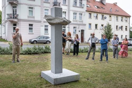 Otwarcie wystawy kończącej 9 Strzegomskie Biennale Rzeźby w Granicie