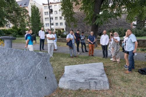 Otwarcie wystawy kończącej 9 Strzegomskie Biennale Rzeźby w Granicie