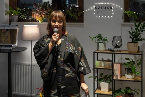 Otwarcie wystawy Magdaleny Wosik pt. Wierzę w wiersze, zdj. Michał Pietrzak