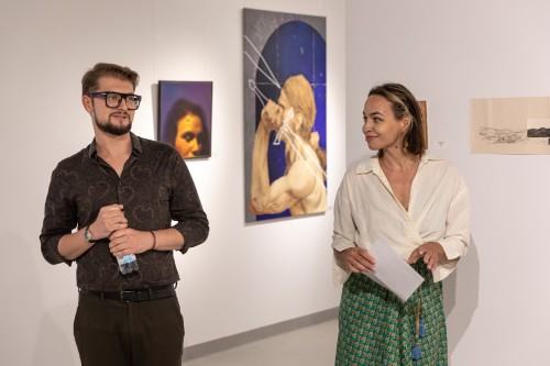 Otwarcie wystawy Sztuka opowiadania, zdj. Michał Pietrzak