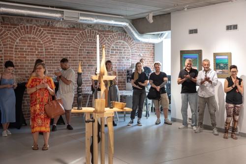 Otwarcie wystawy Sztuka opowiadania, zdj. Michał Pietrzak