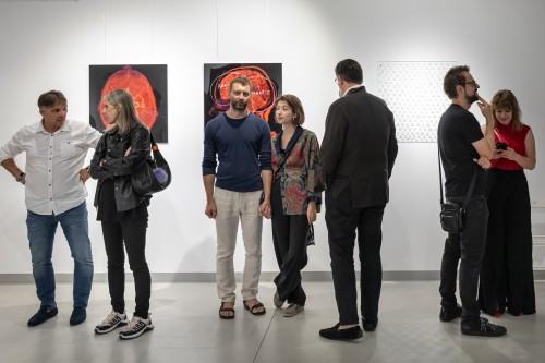 Otwarcie wystawy Dowody na NIEOBECNOŚĆ w Galerii Geppart ASP Wrocław, zdj. Michał Pietrzak