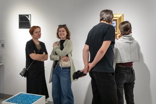 Otwarcie wystawy Dowody na NIEOBECNOŚĆ w Galerii Geppart ASP Wrocław, zdj. Michał Pietrzak