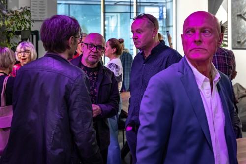 Otwarcie wystawy Soni Ruciak i Marceliny Groń pt. Miejsca związane w Galerii Sztuka na miejscu, zdj. Michał Pietrzak.