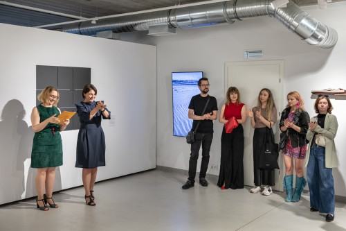 Otwarcie wystawy Dowody na NIEOBECNOŚĆ w Galerii Geppart ASP Wrocław, zdj. Michał Pietrzak