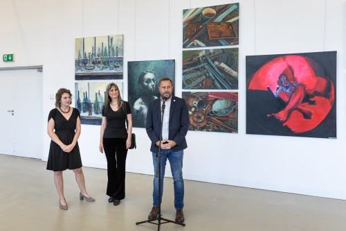 Nowe Perspektywy – wystawa uczniów Liceum Sztuk Plastycznych im. Stanisława Kopystyńskiego we Wrocławiu, zdj. Michał Pietrzak