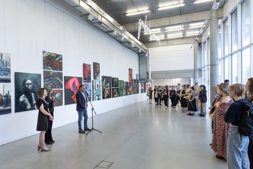 Nowe Perspektywy – wystawa uczniów Liceum Sztuk Plastycznych im. Stanisława Kopystyńskiego we Wrocławiu, zdj. Michał Pietrzak