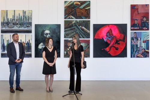 Nowe Perspektywy – wystawa uczniów Liceum Sztuk Plastycznych im. Stanisława Kopystyńskiego we Wrocławiu, zdj. Michał Pietrzak