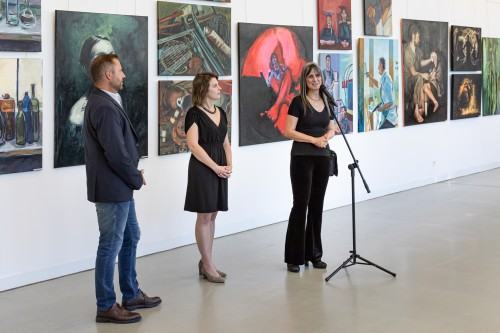 Nowe Perspektywy – wystawa uczniów Liceum Sztuk Plastycznych im. Stanisława Kopystyńskiego we Wrocławiu, zdj. Michał Pietrzak