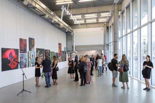 Nowe Perspektywy – wystawa uczniów Liceum Sztuk Plastycznych im. Stanisława Kopystyńskiego we Wrocławiu, zdj. Michał Pietrzak