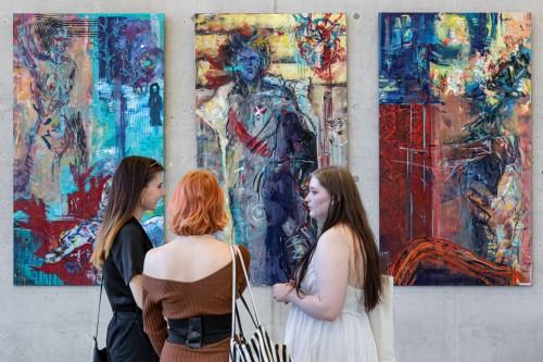 Nowe Perspektywy – wystawa uczniów Liceum Sztuk Plastycznych im. Stanisława Kopystyńskiego we Wrocławiu, zdj. Michał Pietrzak