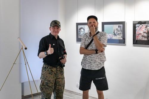 Ute Deutz & Vladimír Kovařík / UV filt(e)r w Galerii Fotografii ZPAF, zdj. Michał Pietrzak Ute Deutz & Vladimír Kovařík / UV filt(e)r w Galerii Fotografii ZPAF, zdj. Michał Pietrzak