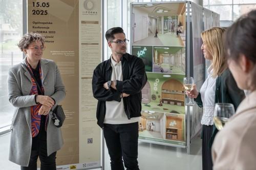 Wystawa towarzysząca ogólnopolskiej konferencji naukowej re-FORMA 2025. Innowacyjność w architekturze wnętrz