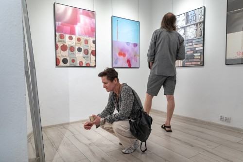 Ute Deutz & Vladimír Kovařík / UV filt(e)r w Galerii Fotografii ZPAF, zdj. Michał Pietrzak Ute Deutz & Vladimír Kovařík / UV filt(e)r w Galerii Fotografii ZPAF, zdj. Michał Pietrzak