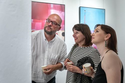 Ute Deutz & Vladimír Kovařík / UV filt(e)r w Galerii Fotografii ZPAF, zdj. Michał Pietrzak Ute Deutz & Vladimír Kovařík / UV filt(e)r w Galerii Fotografii ZPAF, zdj. Michał Pietrzak