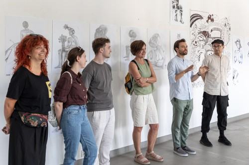 Wystawa uczestników Summer Art and Design School 2025