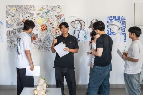 Wystawa uczestników Summer Art and Design School 2025