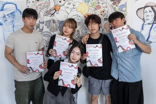 Wystawa uczestników Summer Art and Design School 2025