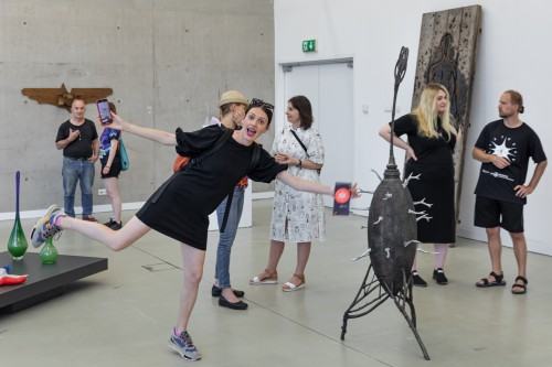 Otwarcie wystawy dydaktyków i studentów ASP we Wrocławiu pt. Sztuka z iskrą, Galeria Neon ASP Wrocław Otwarcie wystawy dydaktyków i studentów ASP we Wrocławiu pt. Sztuka z iskrą, Galeria Neon ASP Wrocław