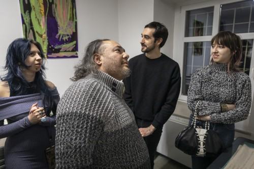 Otwarcie wystawy: Zapis przejścia, zdj. Michał Pietrzak
