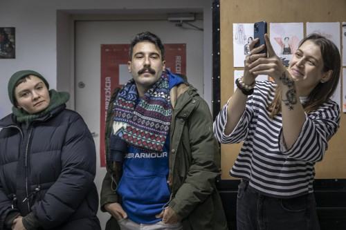 Otwarcie wystawy: Zapis przejścia, zdj. Michał Pietrzak