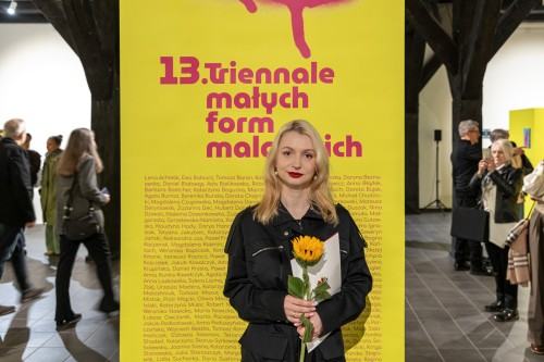 Olena Matoshniuk laureatką nagrody głównej 13. Triennale Małych Form Malarskich