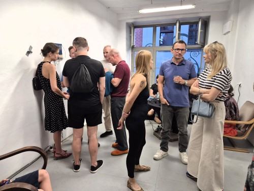 Otwarcie wystawy Poetry in operation