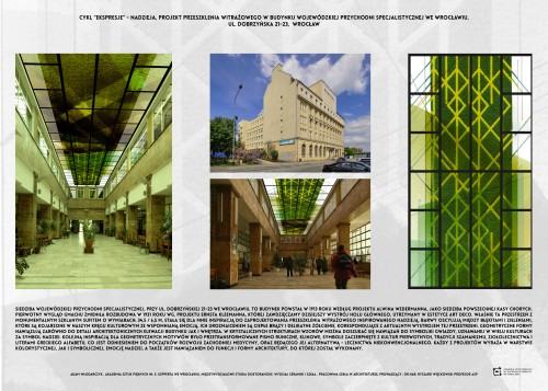 Adam Włodarczyk, plansza projektowa Adam Włodarczyk, plansza projektowa