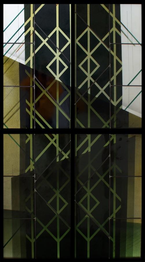 Adam Włodarczyk, witraż Nadzieja Adam Włodarczyk, witraż Nadzieja