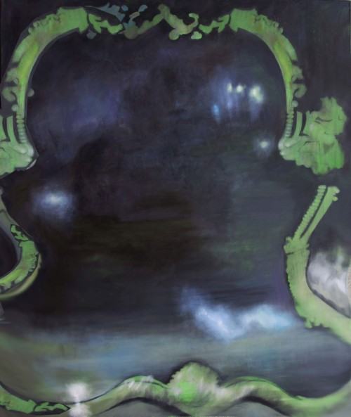 Anna Szewczyk, Lustro, olej plotno,170x140 cm, 2024 Anna Szewczyk, Lustro, olej plotno,170x140 cm, 2024