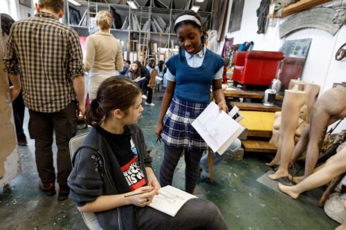 Spotkanie na ASP z uczniami American School of Wrocław Spotkanie na ASP z uczniami American School of Wrocław