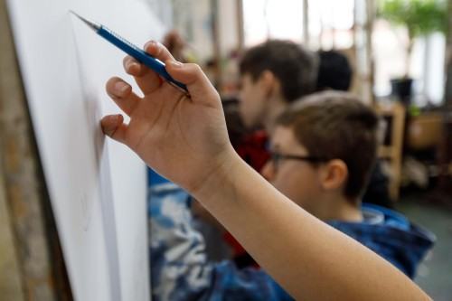 Spotkanie na ASP z uczniami American School of Wrocław Spotkanie na ASP z uczniami American School of Wrocław