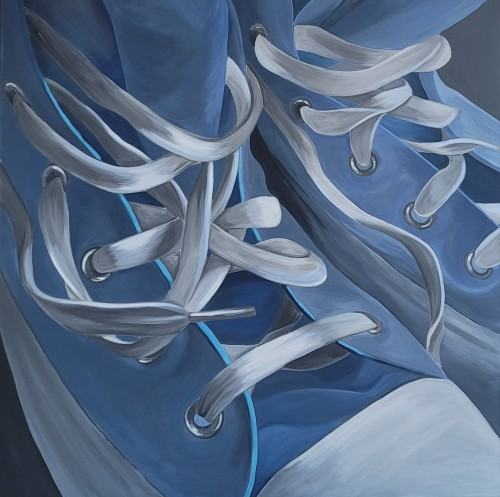 bednarzewska_oliwia_buty-tancerza_100x100_akryl_plotno_2025_