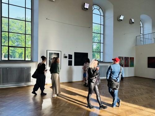 widok wystawy Dokąd zmierzamy? widok wystawy Dokąd zmierzamy?