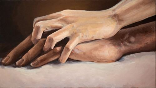 Dorota Sokołowska, bez tytułu III, technika akryl na płótnie, 2023, zdj. Katarzyna Rutkowska