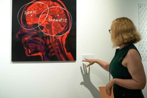 Otwarcie wystawy Dowody na NIEOBECNOŚĆ w Galerii Geppart ASP Wrocław, zdj. Aurelia Tymińska