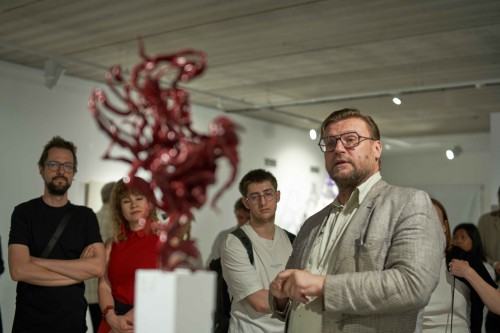 Otwarcie wystawy Dowody na NIEOBECNOŚĆ w Galerii Geppart ASP Wrocław, zdj. Aurelia Tymińska