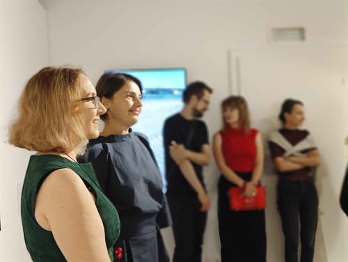 Otwarcie wystawy Dowody na NIEOBECNOŚĆ w Galerii Geppart ASP Wrocław, zdj. Aurelia Tymińska