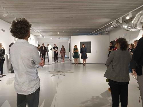 Otwarcie wystawy Dowody na NIEOBECNOŚĆ w Galerii Geppart ASP Wrocław, zdj. Aurelia Tymińska