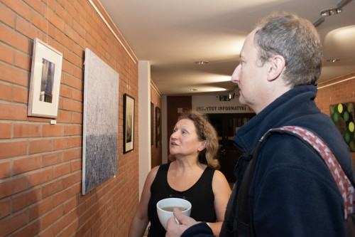 Finisaż wystawy Katedry Rysunku pt. Koncepcje Sztuki, zdj. Ksenia Prakhina