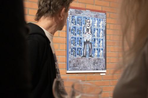 Finisaż wystawy Katedry Rysunku pt. Koncepcje Sztuki, zdj. Ksenia Prakhina