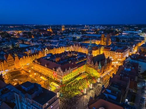 Pokazy świetlne. Foto: Janusz Krzeszowski