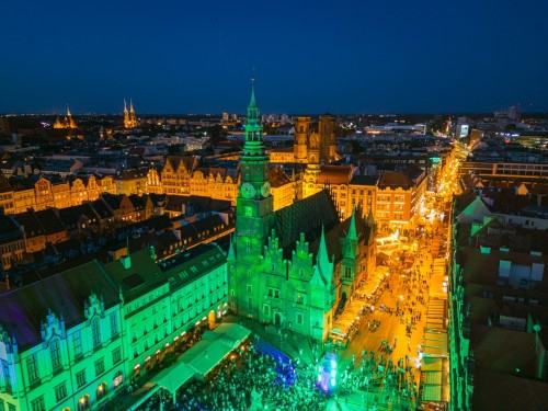 Pokazy świetlne. Foto: Janusz Krzeszowski