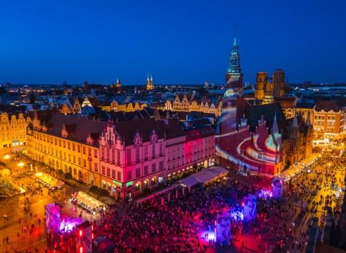 Pokazy świetlne. Foto: Janusz Krzeszowski