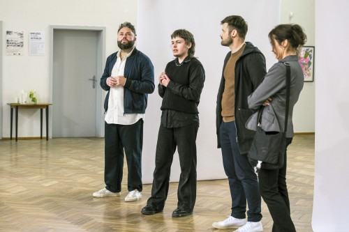 Otwarcie wystawy Wklęsłe, Płaskie, Wypukłe, zdj. Wiktor Niepełka Juchnowicz