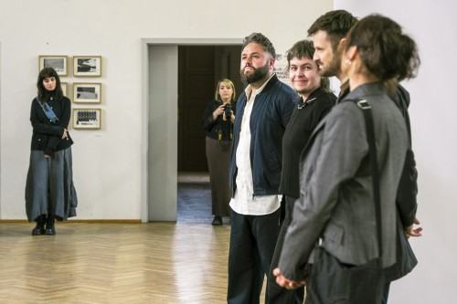 Otwarcie wystawy Wklęsłe, Płaskie, Wypukłe, zdj. Wiktor Niepełka Juchnowicz